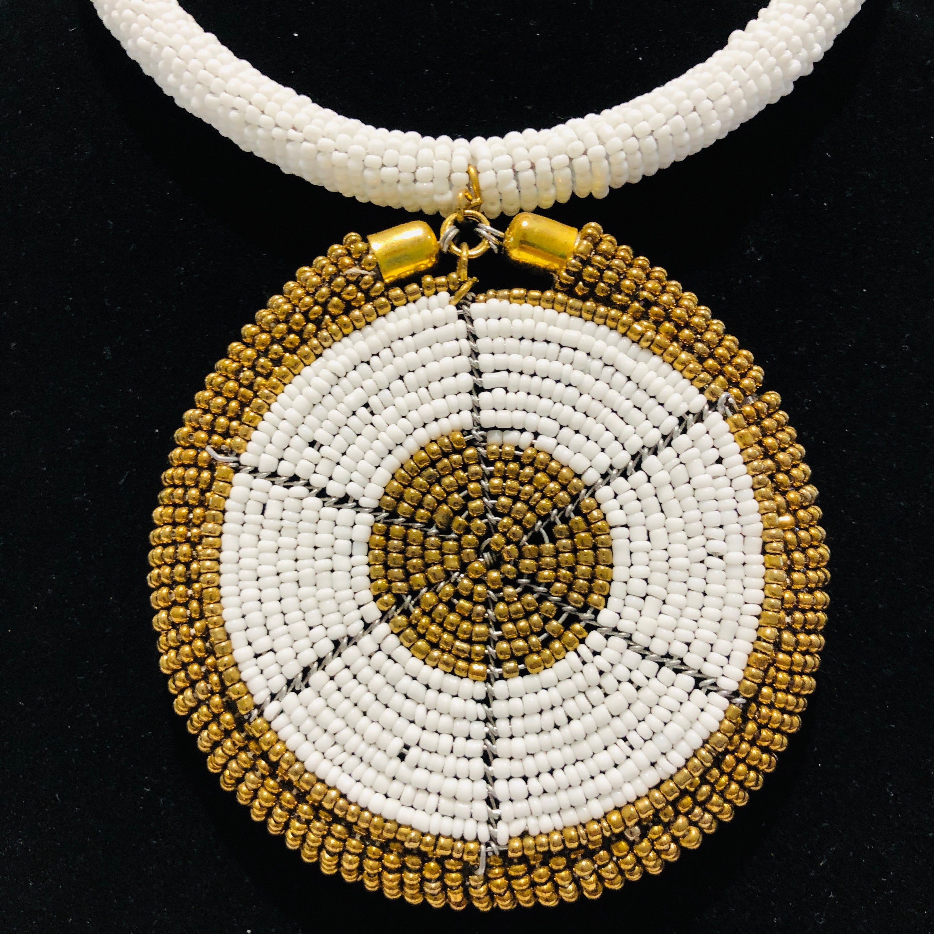 Elegant Medallion Necklace | Samburu, Kenya