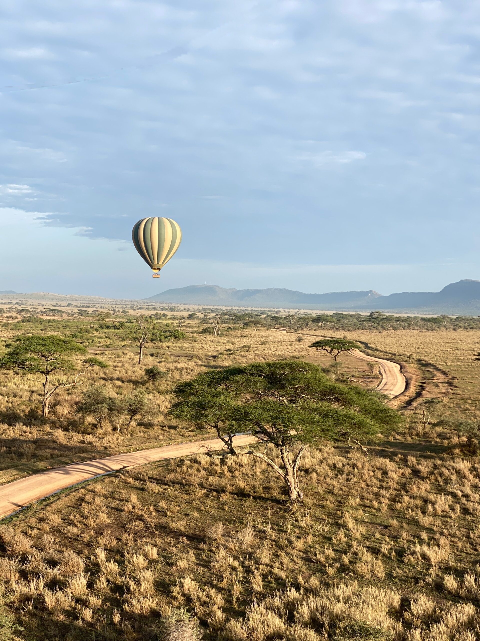 Hot-air balloon flights in Africa